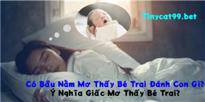 Có Bầu Nằm Mơ Thấy Bé Trai Đánh Con Gì? Ý Nghĩa Và Điềm Báo