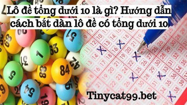 Lô Đề Tổng Dưới 10 Là Gì? Hướng Dẫn Cách Bắt Dàn Lô Đề Có Tổng Dưới 10