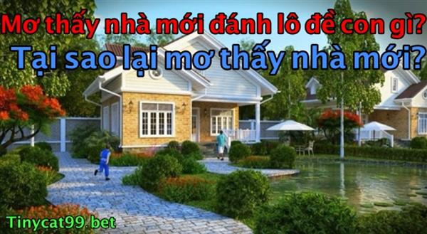 Nằm Mơ Thấy Nhà Mới Đánh Con Gì? Giải Mã Giấc Mộng Nhà Mới
