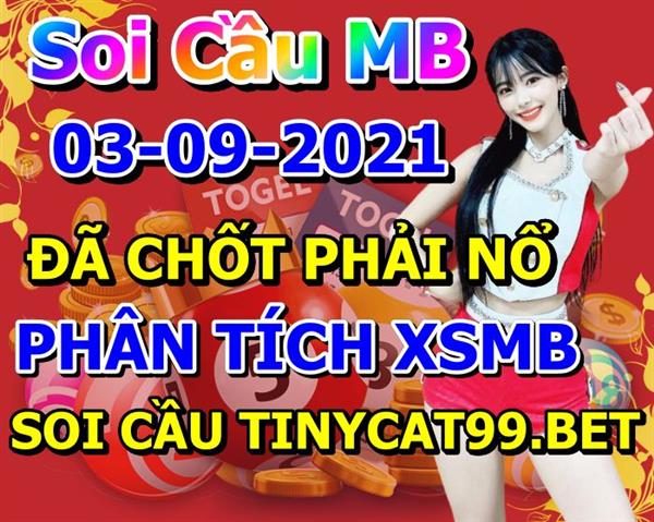 Soi Cầu Miền Bắc 03/09/2021 Dự Đoán XSMB Chốt Số VIP Kép Chuẩn Xác Thứ 6