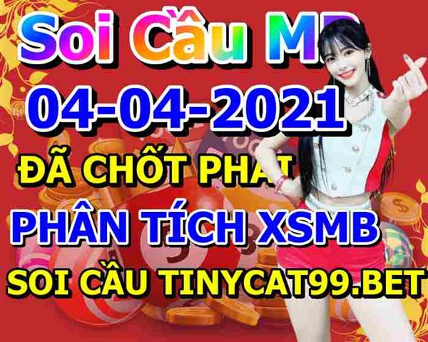 Soi Cầu MB 04-04-2021 Dự Đoán XSMB Chốt Số Miền Bắc VIP Chủ Nhật