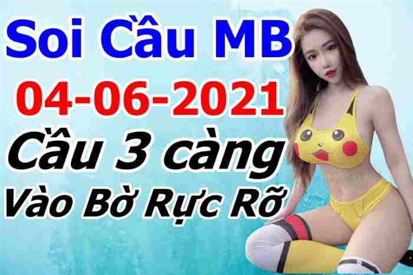 Soi Cầu Miền Bắc 04/06/2021 Dự Đoán XSMB Chốt Số VIP Kép Chuẩn Xác Thứ 6