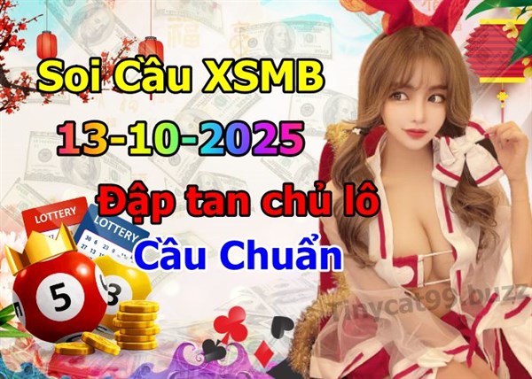 Soi Cầu MB 13-10-2025 Dự Đoán XSMB Chốt Số Miền Bắc VIP Thứ 2