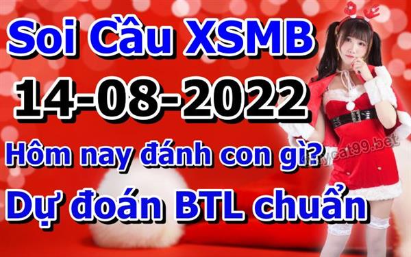 Soi Cầu MB 14-08-2022 Dự Đoán XSMB Chốt Số Miền Bắc VIP Chủ Nhật