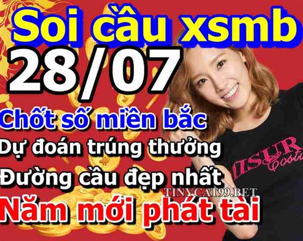 Soi Cầu XSMB 28-07-2021 Dự Đoán XSMB Chốt Số Miền Bắc VIP Thứ 4