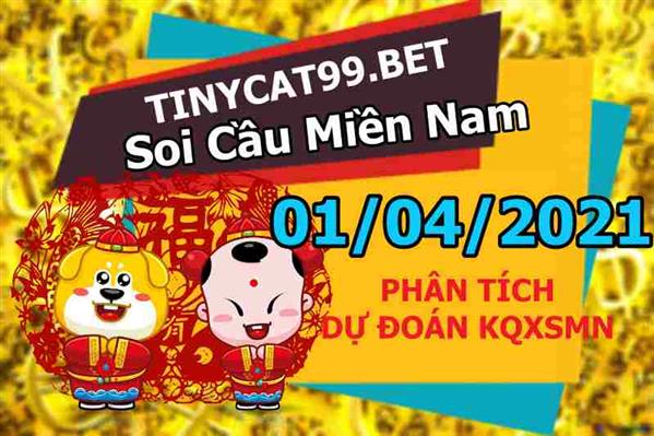 Dự Đoán XSMN 01-04-2021 Soi Cầu XSMN Chốt Số Miền Nam Bao Lô Thứ 5