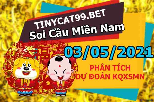 Soi Cầu XSMN 03-05-2021 Dự Đoán XSMN Chốt Số Miền Nam VIP Thứ 2