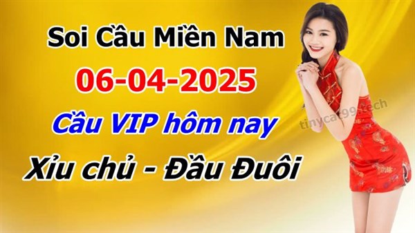 Soi Cầu XSMN 06-04-2025 Dự Đoán MN Chốt Số Miền Nam Chủ Nhật