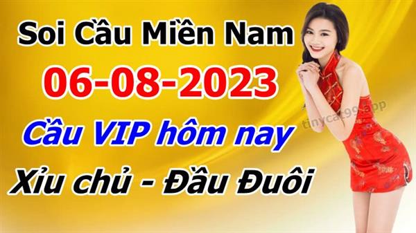 Soi Cầu XSMN 06-08-2023 Dự Đoán MN Chốt Số Miền Nam Chủ Nhật