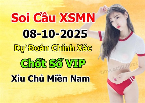 Dự Đoán XSMN 08-10-2025 Soi Cầu XSMN Chốt Số Miền Nam Thứ 4