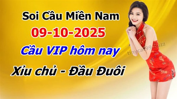 Dự Đoán XSMN 09-10-2025 Soi Cầu XSMN Chốt Số Miền Nam Bao Lô Thứ 5