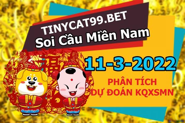 Dự Đoán Miền Nam 11-03-2022 Soi Cầu XSMN Chốt Số Bao Lô Thứ 6