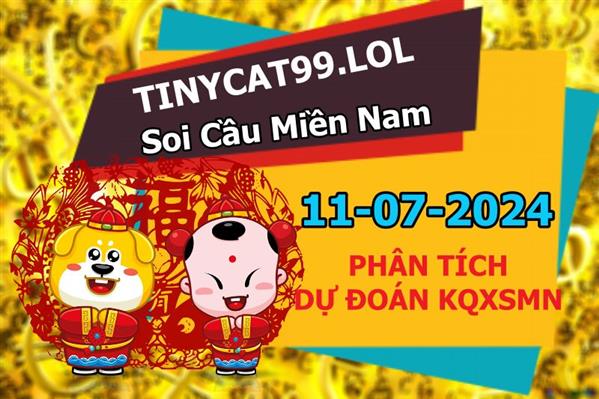 Dự Đoán XSMN 11-07-2024 Soi Cầu XSMN Chốt Số Miền Nam Bao Lô Thứ 5
