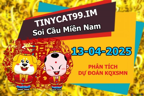 Soi Cầu XSMN 13-04-2025 Dự Đoán MN Chốt Số Miền Nam Chủ Nhật