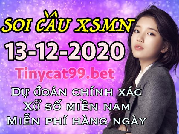Soi Cầu XSMN 13-12-2020 Dự Đoán XSMN Chốt Số Miền Nam Chủ Nhật