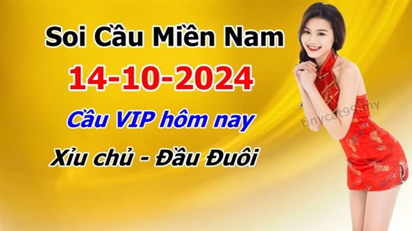 Soi Cầu XSMN 14-10-2024 Dự Đoán XSMN Chốt Số Miền Nam VIP Thứ 2