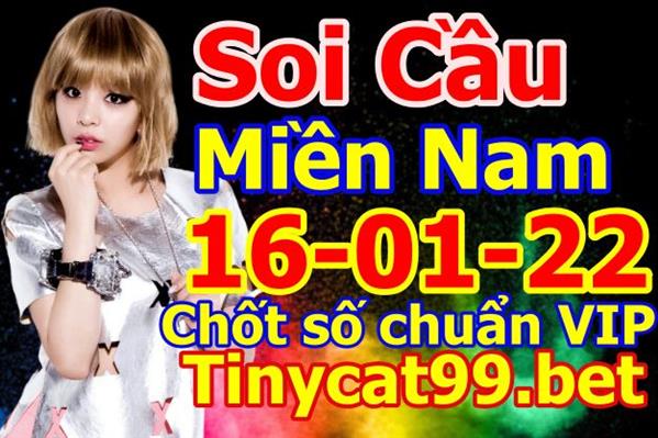 Soi Cầu XSMN 16-01-2022 Dự Đoán MN Chốt Số Miền Nam Chủ Nhật