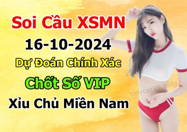 Dự Đoán XSMN 16-10-2024 Soi Cầu XSMN Chốt Số Miền Nam Thứ 4