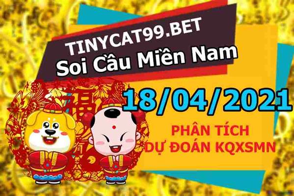 Soi Cầu XSMN 18-04-2021 Dự Đoán MN Chốt Số Miền Nam Chủ Nhật