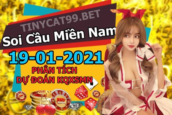 Soi Cầu XSMN 19-01-2021 Dự Đoán XSMN Chốt Số Miền Nam Thứ 3