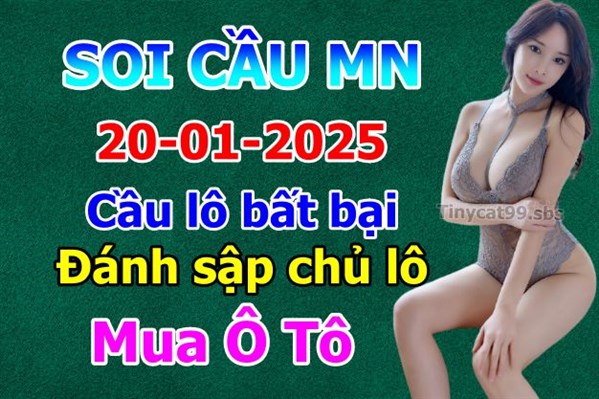 Soi Cầu XSMN 20-01-2025 Dự Đoán XSMN Chốt Số Miền Nam VIP Thứ 2