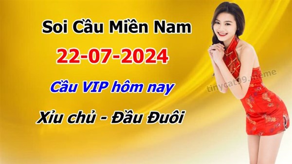 Soi Cầu XSMN 22-07-2024 Dự Đoán XSMN Chốt Số Miền Nam VIP Thứ 2
