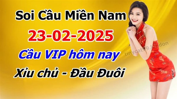 Soi Cầu XSMN 23-02-2025 Dự Đoán MN Chốt Số Miền Nam Chủ Nhật