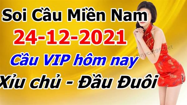 Dự Đoán Miền Nam 24-12-2021 Soi Cầu XSMN Chốt Số Bao Lô Thứ 6