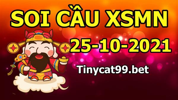 Soi Cầu XSMN 25-10-2021 Dự Đoán XSMN Chốt Số Miền Nam VIP Thứ 2