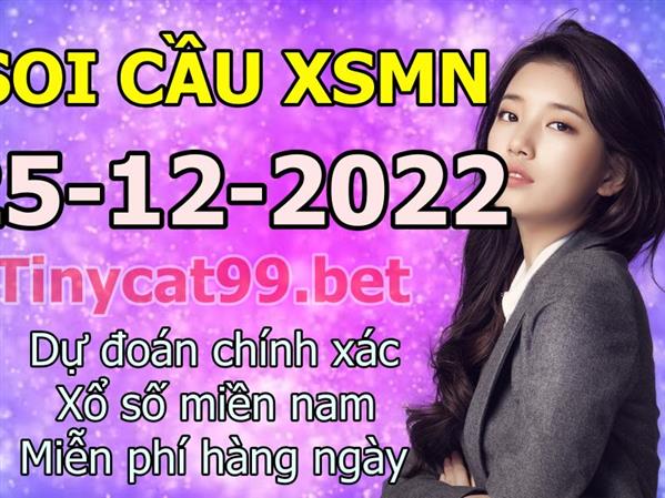 Soi Cầu XSMN 25-12-2022 Dự Đoán MN Chốt Số Miền Nam Chủ Nhật