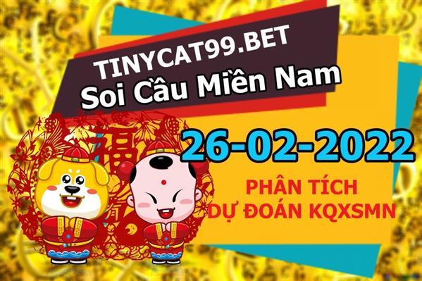 Dự Đoán MN 26-02-2022 Soi Cầu XSMN Chốt Số Miền Nam Thứ 7