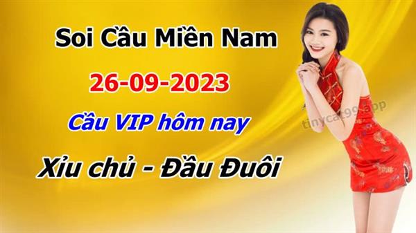 Soi Cầu XSMN 26-09-2023 Dự Đoán XSMN Chốt Số Miền Nam Thứ 3