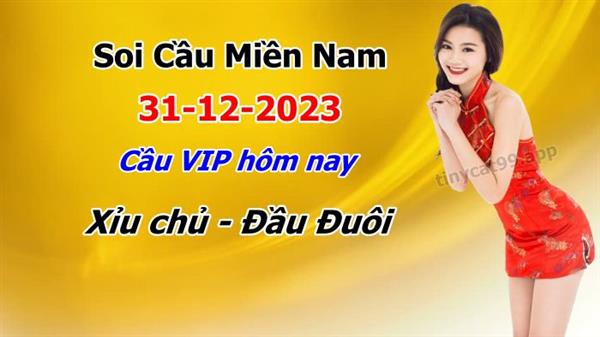 Soi Cầu XSMN 31-12-2023 Dự Đoán MN Chốt Số Miền Nam Chủ Nhật