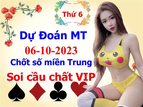 Soi Cầu XSMT 06-10-2023 Dự Đoán XSMT Miền Trung Chốt Số BTL VIP MT Thứ 6