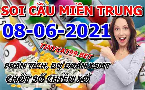 Soi Cầu XSMT 08-06-2021 Dự Đoán XSMT Chốt Số Miền Trung Thứ 3