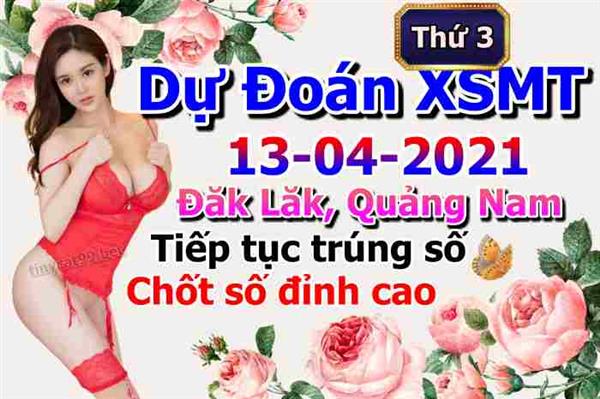 Soi Cầu XSMT 13-04-2021 Dự Đoán XSMT Chốt Số Miền Trung Thứ 3