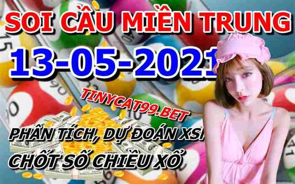 Soi Cầu MT 13-05-2021 Dự Đoán XSMT Miền Trung Chốt Số MT Thứ 5