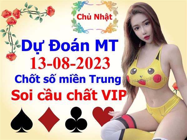 Soi Cầu XSMT 13-08-2023 Dự Đoán Miền Trung Chốt Số MT Thứ Chủ Nhật