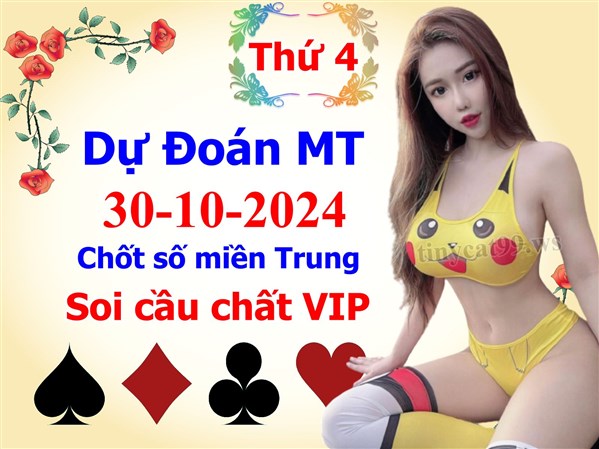 Soi Cầu XSMT 30-10-2024 Dự Đoán XSMT Miền Trung Chốt Số MT Thứ 4
