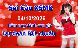 Soi Cầu MB 04-10-2026 Dự Đoán XSMB Chốt Số Miền Bắc VIP Chủ Nhật