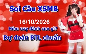 Soi Cầu Miền Bắc 16-10-2026 Dự Đoán XSMB Chốt Số VIP Kép Chuẩn Xác Thứ 6